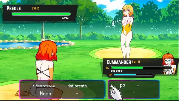 Oppaimon [Pokemon parody game] Ep.5 small tits naked girl sex fight for training